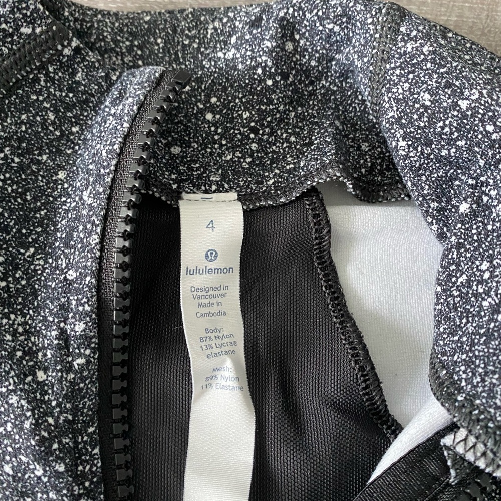 Lululemon Define Jacket Luminesce Splatter Black/… - image 5